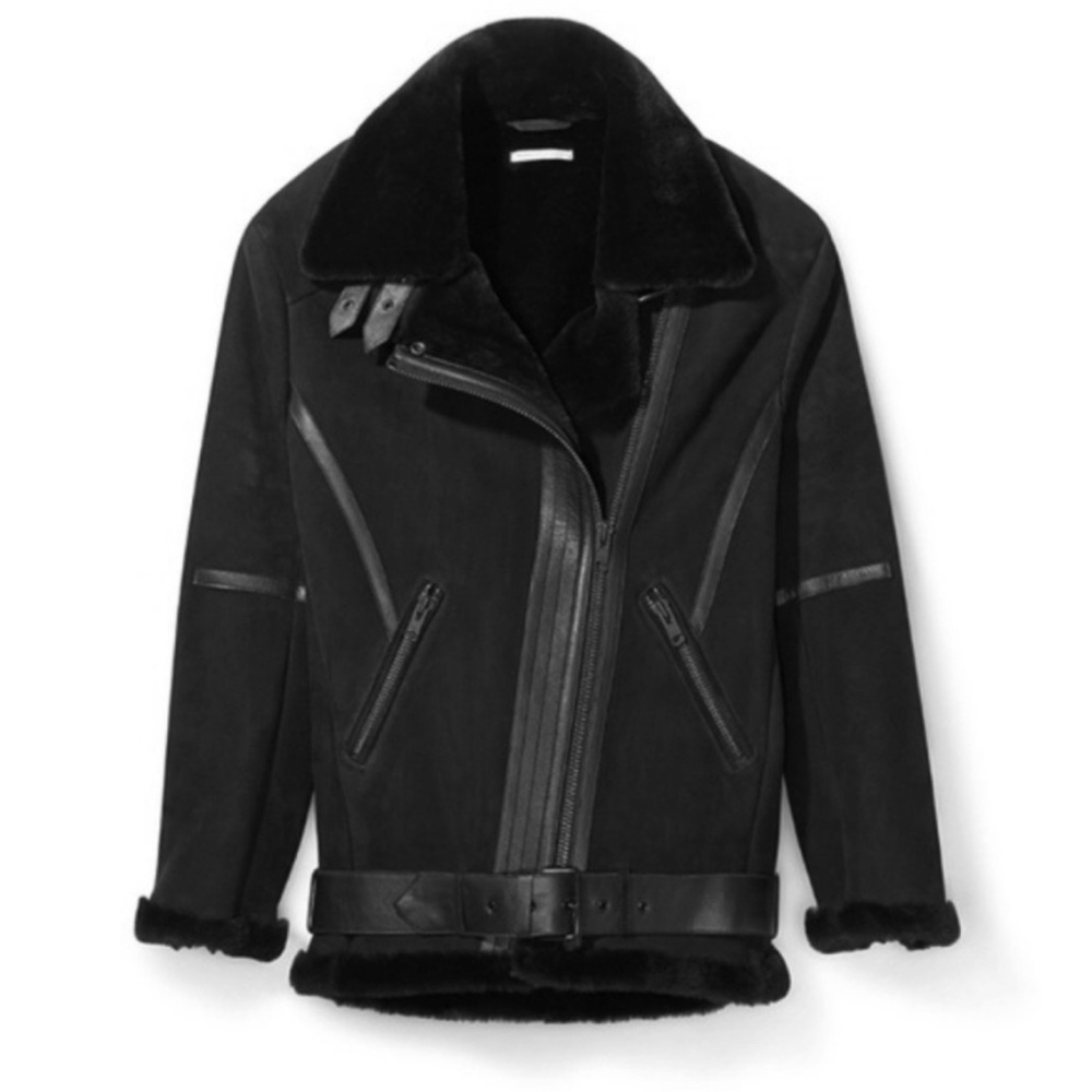Shearling Coat Rebecca Minkoff Iro Acne Velocity View 2